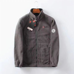 Milan | Kuschelige Winterjacke in Grau