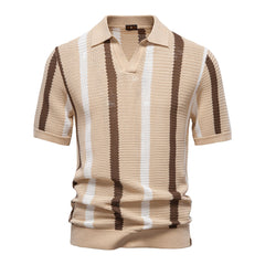 Leon | Stilvolles Polo im Capri Look in Beige