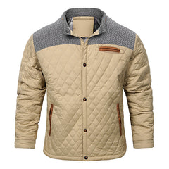 Davici | Herren Colorblock-Jacke in Khaki