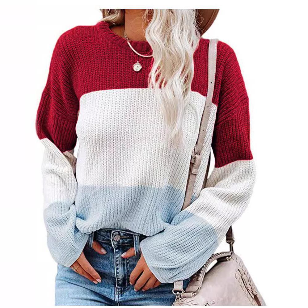 DAMES PULLOVER MIT LATERNENÄRMELN | ELEGANTER, BEQUEMER STIL