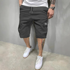 Caldor - Strukturierte Cargoshorts in Grau