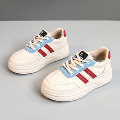 Damen Sneaker mit ergonomischer Dämpfung und modischem Design in Rot