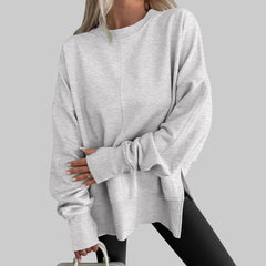 Luna Oversized Sweatshirt in Grey