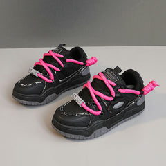 Damen Sportliche Sneakers mit ergonomischem Design und atmungsaktivem Obermaterial in Schwarz