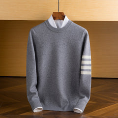 Lorenzo Wool Sweater in Gray