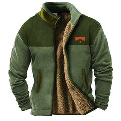 Savrani™ | Herren Fleecejacke in Grün