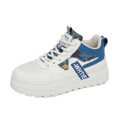 Damen Sportliche Lifestyle-Sneaker mit trendigem Design und besonders dämpfender Sohle in Blau