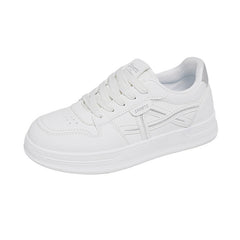 Damen Sportliche Sneakers mit atmungsaktivem Obermaterial und rutschfester Laufsohle in Grau