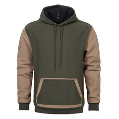Axel | Herren Cord-Hoodie in Olivgrün
