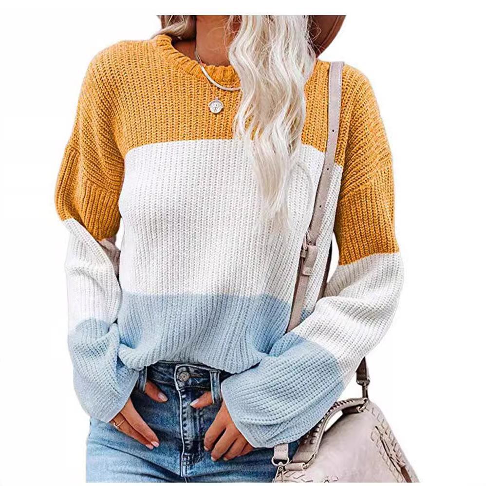 DAMES PULLOVER MIT LATERNENÄRMELN | ELEGANTER, BEQUEMER STIL