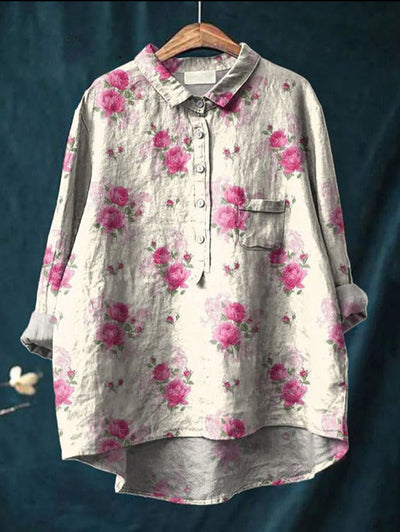 BARBARA™ | KLASSISCHE BLÜTENBLUSE