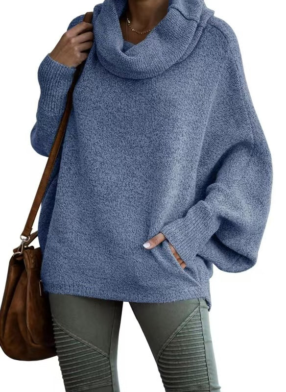 Damen PULLOVER MIT HOHEM KRAGEN | MODISCHER KOMFORT GARANTIERT