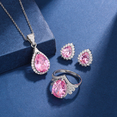 Luitgard - Rosa Glanz-Set
