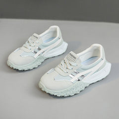 Damen sportliche Sneakers mit dämpfender Sohle und atmungsaktivem Obermaterial in Grün