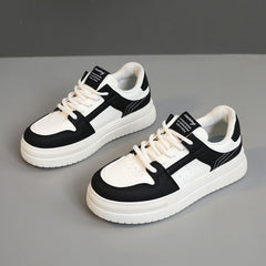 Damen Sportliche Sneakers mit atmungsaktivem Obermaterial und dämpfender Laufsohle in Dunkelbraun