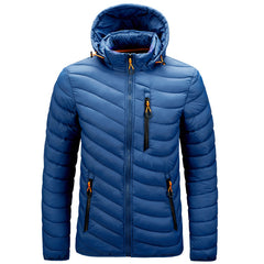 Luigi | Leichte Winterjacke für Herren in Blau