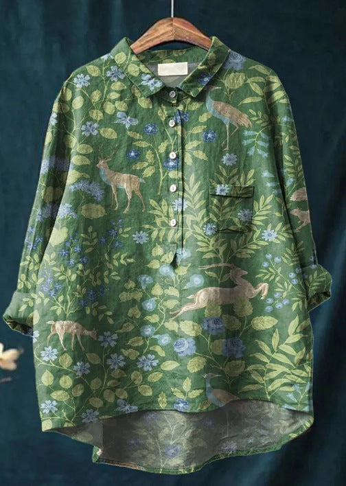 BARBARA™ | KLASSISCHE BLÜTENBLUSE