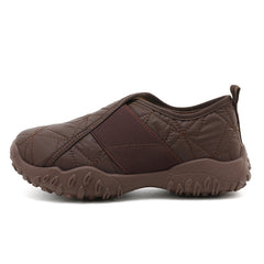 Damen Bequeme Slip-On Sneakers mit rutschfester Sohle und atmungsaktivem Obermaterial in Braun