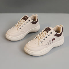 Damen Sportliche Lifestyle-Sneaker mit modischem Design und dämpfender Sohle in Khaki