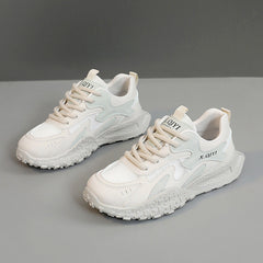 Damen Sportliche Sneaker mit dämpfendem Komfort und atmungsaktivem Obermaterial in Grün
