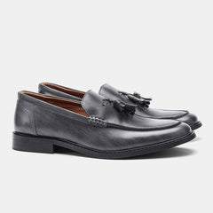 Fabiano | Klassische Loafer in Dunkelgrau