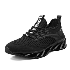 Noah | Höhensteigernde Sneaker +8CM in Schwarz