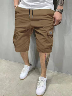 Caldor - Strukturierte Cargoshorts in Braun