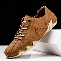 Elias | Bequeme, leichte Schuhe in Hellbraun