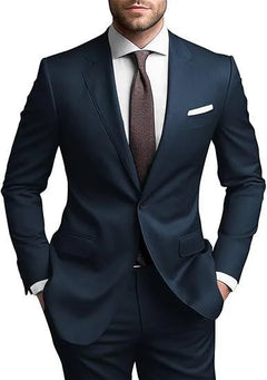 Herren Hochzeitsgast Anzug | Blazer und Hosen in Dark Blue