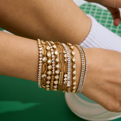 Farina - Funkelndes Tennisarmband