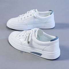 Damen sportliche Sneaker mit trendigem design und dämpfender Laufsohle in Blau
