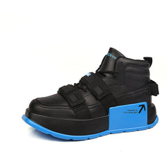 Herren Sportliche Sneaker mit innovativer Schnürtechnologie in Blau
