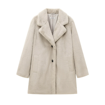 Damen Winter Teddy Mantel | Warme
