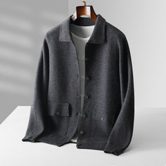 KYLE -Elegante Winterjacke für Herren in Grau
