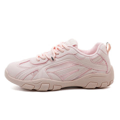 Damen Sportliche Mesh-Laufschuhe mit rutschfester Sohle in Pink