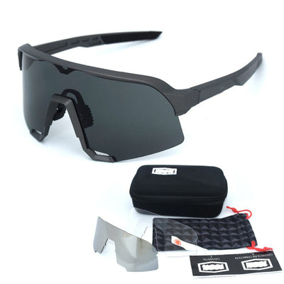 Polarisierte Radfahrerbrille UV400 Outdoor-Sport-Sonnenbrille