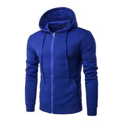 Damen Kapuzensweatjacke mit hochwertigem Fleece-Innenfutter und bequemem Schnitt in Königsblau