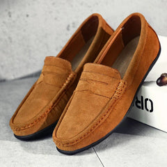 Nariko  | Luxus-Loafer in Braun
