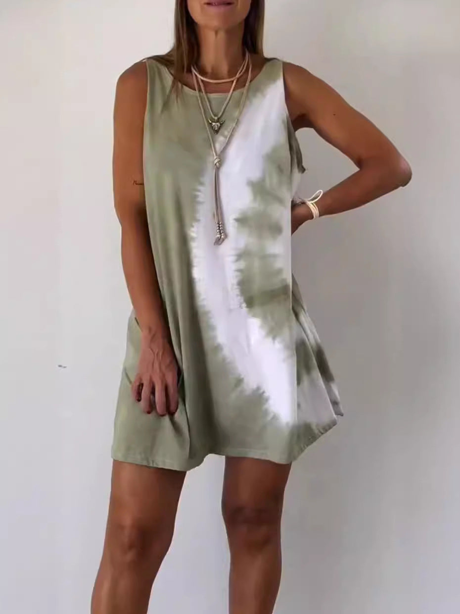 Sarah | Luxuriöses ärmelloses Freizeitkleid
