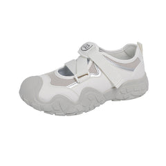 Damen Sportliche Freizeitschuhe mit atmungsaktiver Netzoberfläche und rutschfester Sohle in Grau