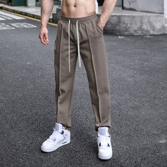 Salvio | Elegante Jogginghose in Braun