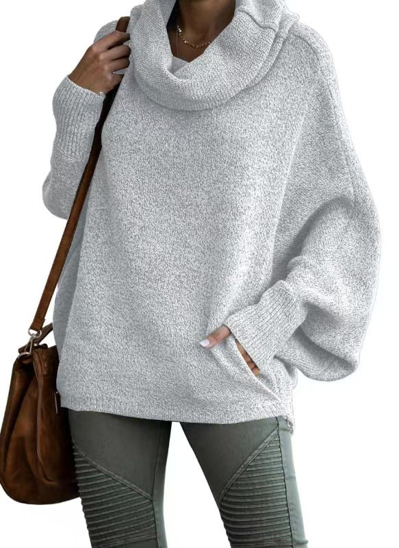 Damen PULLOVER MIT HOHEM KRAGEN | MODISCHER KOMFORT GARANTIERT