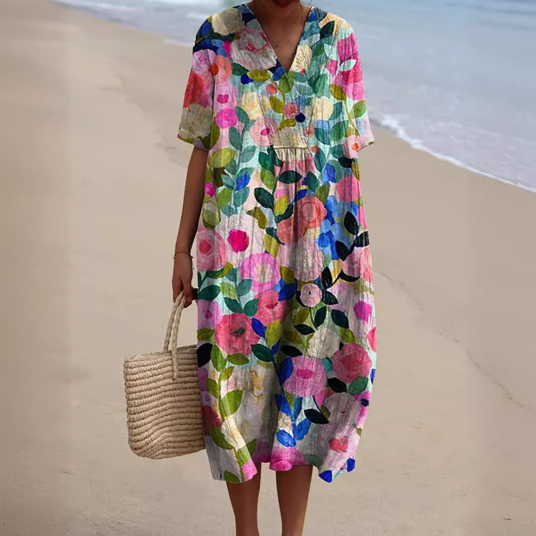Olivia | Floral Dress