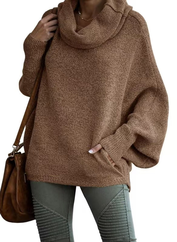 Damen PULLOVER MIT HOHEM KRAGEN | MODISCHER KOMFORT GARANTIERT
