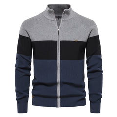 Markus | Herren Strickjacke in Helles Grau