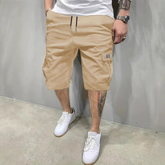 Caldor - Strukturierte Cargoshorts in Khaki