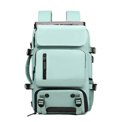 Unisex Groß Wasserdicht Reise Rucksack | Mehrere Fächer in Grün