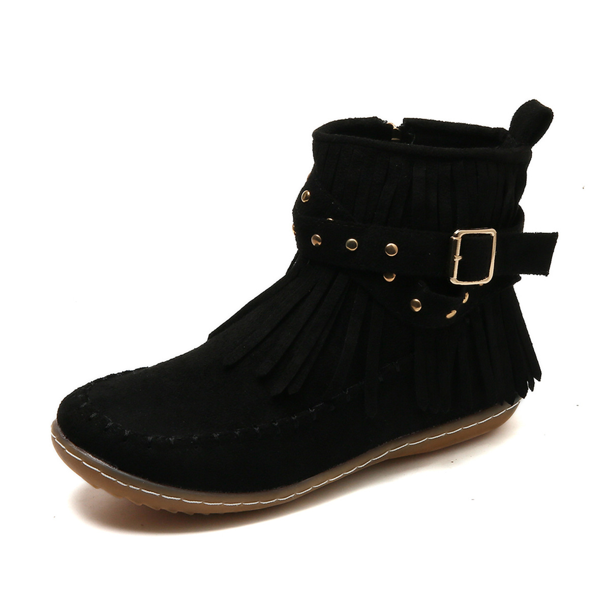 Cowboystiefel im Boho-Stil für Damen | Knöchellänge