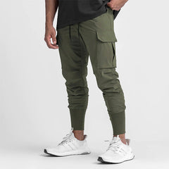 Damon | Multi-Taschen Jogginghose in Dunkelgrün