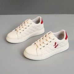 Damen Sneaker mit komfortablem Fleece-Futter und modischen Akzenten in Beige
